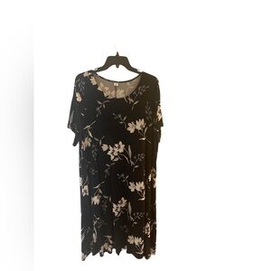 Old Navy Black and Silver Embellished Sheath Dress